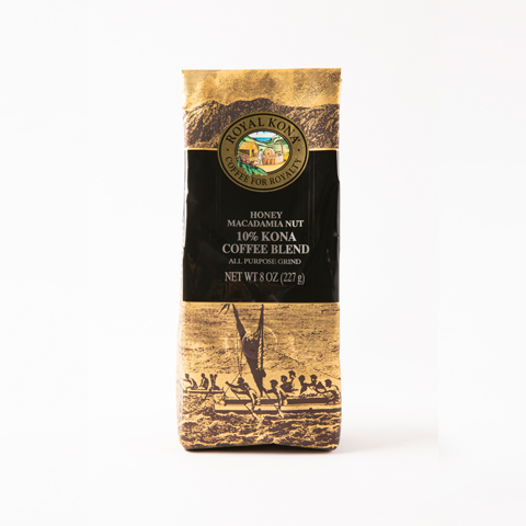 ロイヤルコナコーヒー チョコレートマカダミアナッツ 8oz(227g